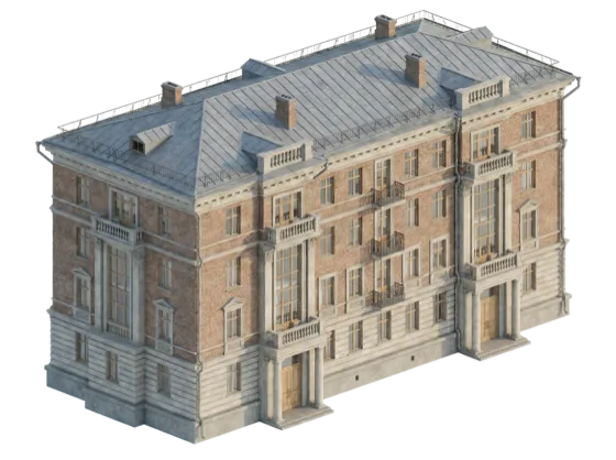 Крупный дом 4000–6000 м²
